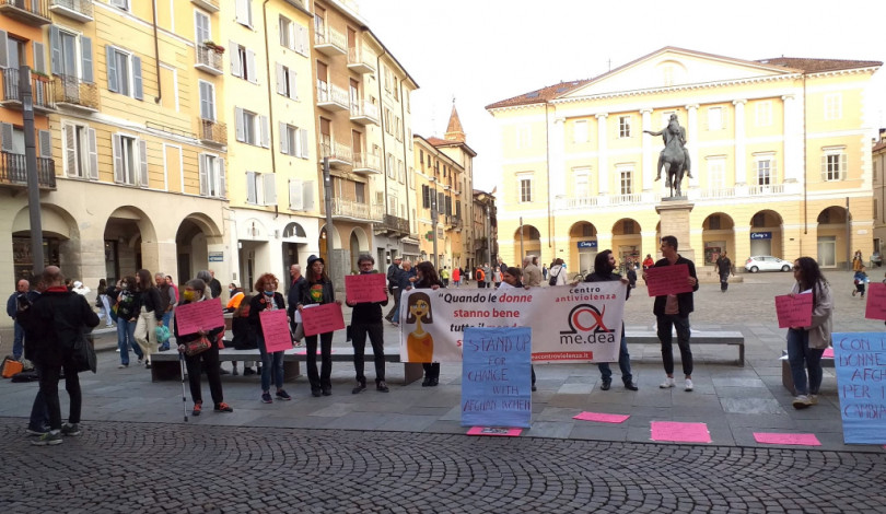 Le donne dell’Afghanistan: presidio in piazza Mazzini